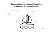 San Francisco Icons, a Solid Icon by Prosymbols (Thumbnail 4 of 8)