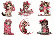 Cute Kitten StoryBook PNG Clipart, a Seasonal Illustration by Designworld (Thumbnail 2 of 9)