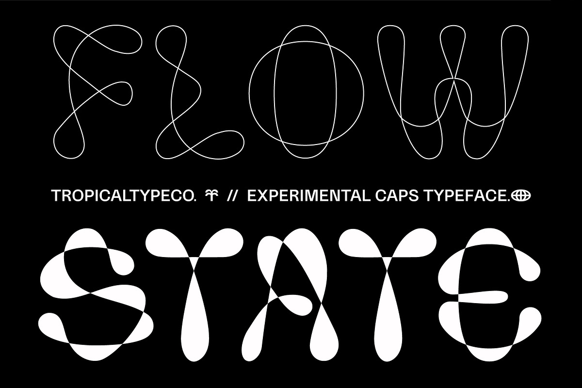 Flowstate - Display Font, a Sans Serif Font by Tropical Type (Photo 1 of 11)