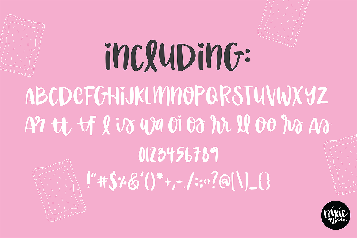 BERRY PASTRY Handwritten Script Font preview 2
