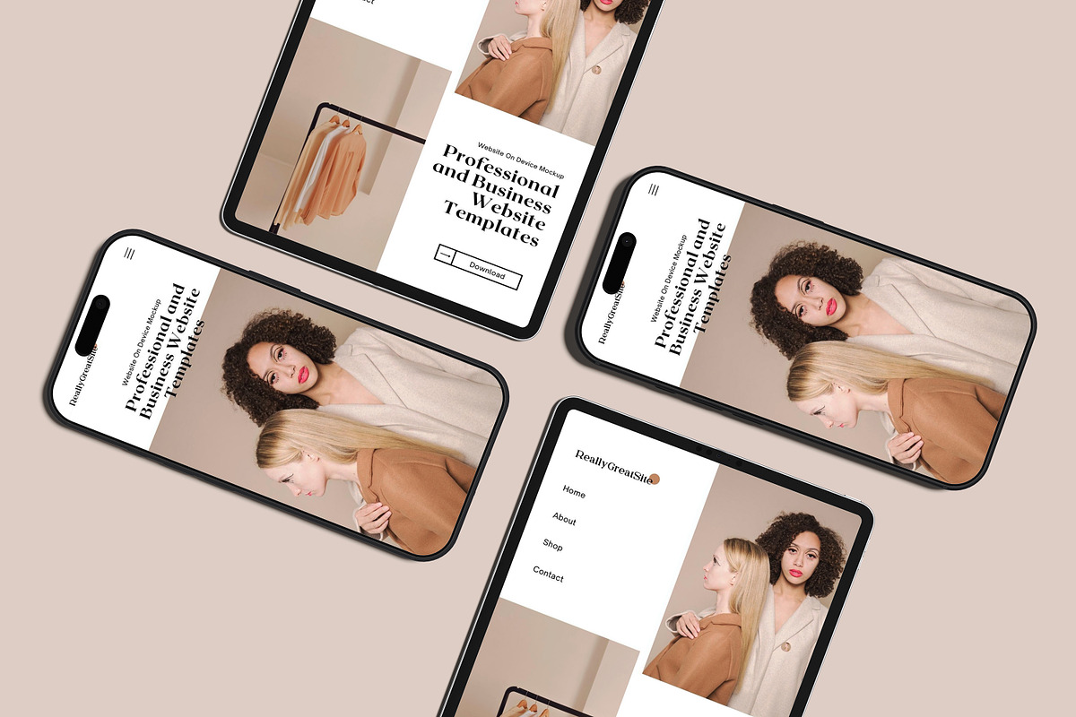 High Quality Multi Device Mockup, a Wearable Device Mockup by AnasStudio (Photo 7 of 7)