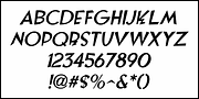 Film Preview JNL, a Sans Serif Font by Jeff Levine Fonts (Thumbnail 5 of 5)