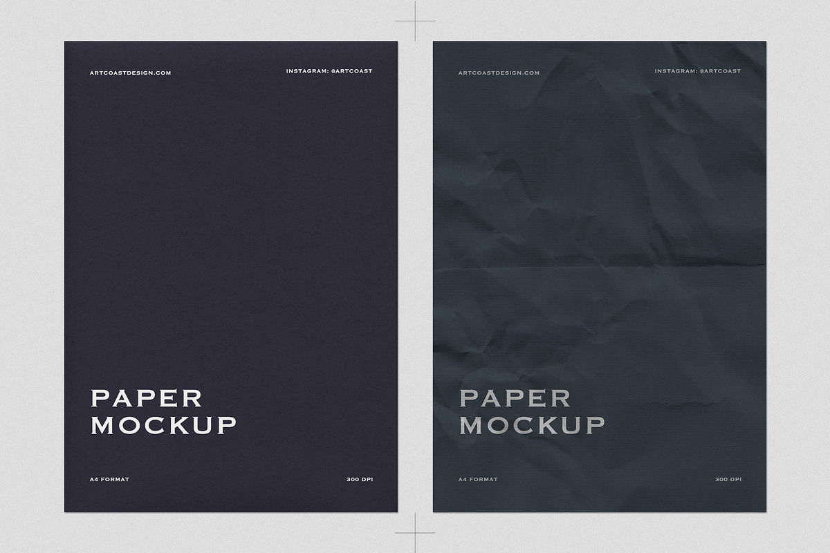 A4 Poster Mockup & Paper Textures, a Presentation Template by Artcoast Std. (Photo 6 of 9)