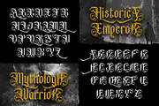 Roseartuk - Blackletter Font, a Blackletter Font by madeDeduk (Thumbnail 8 of 10)