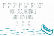 Canoe Font - An All Caps Font, a Sans Serif Font by Angie Makes (Thumbnail 4 of 5)
