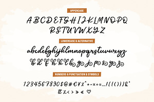 Ryder Carley - Script Font