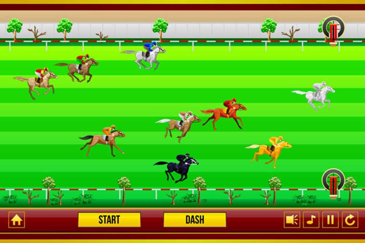 Horse Racing Game Assets, an Illustration by erkoudesign (Photo 3 of 18)