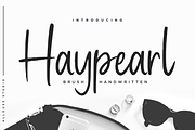 Haypearl Font, a Script Font by Allouse Studio (Thumbnail 1 of 10)