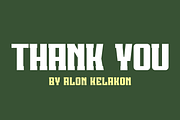 News Reposer, a Sans Serif Font by alon kelakon (Thumbnail 5 of 5)