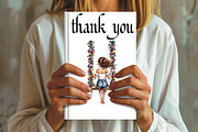 Girl on swing with roses summer fash, an Illustration by CrexoraLab (Thumbnail 4 of 4)