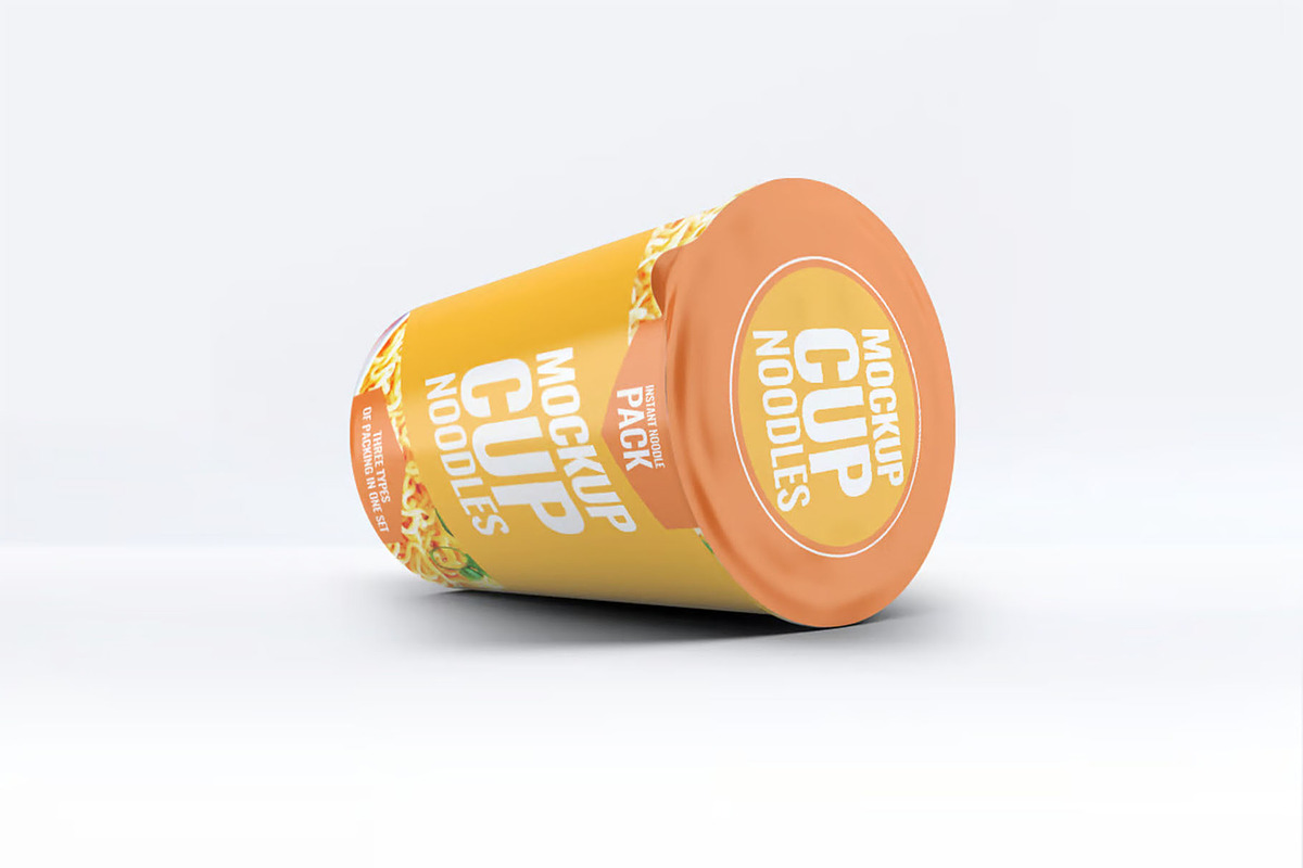 Instant Food Cup Mock-Up, a Cups & Container Mockup by DesignRushMarket (Photo 7 of 7)