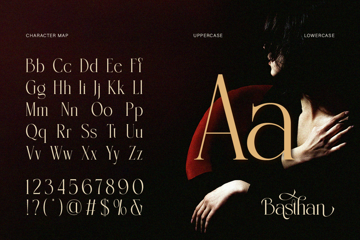 Basthan, a Serif Font by Burntilldead (Photo 2 of 12)