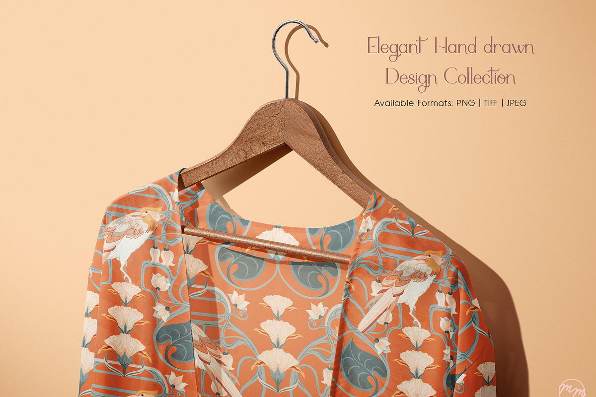 Ethereal Nouveau Luxury Pattern, a Pattern Graphic by MenoMelo Studio (Photo 7 of 9)