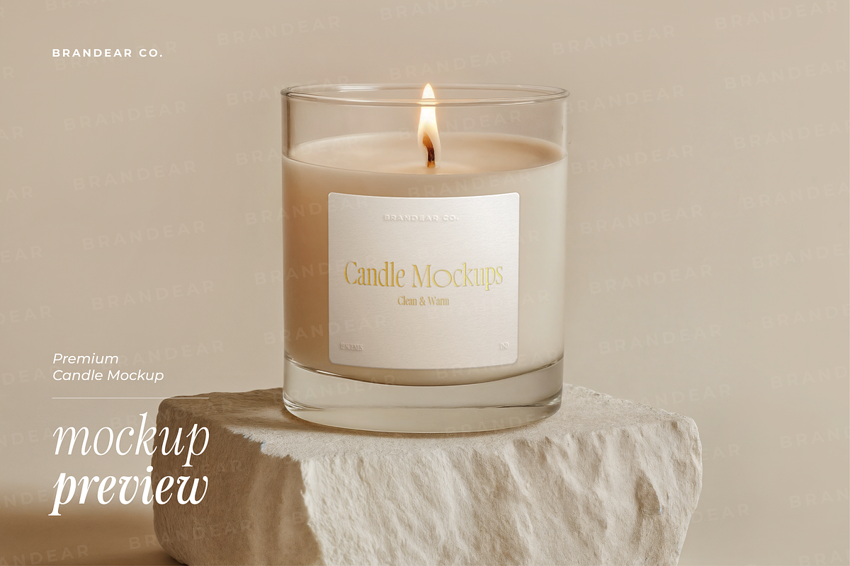 Candle Mockup Set, a Packaging Mockup by Brandear Design (Photo 13 of 17)
