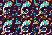 Boho Art Vector Seamless Pattern, a Pattern Graphic by Ania Illustration (Thumbnail 5 of 9)