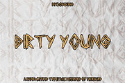Dirty Young Hand Draw Font, a Handwritten Font by Nickhard (Thumbnail 3 of 6)