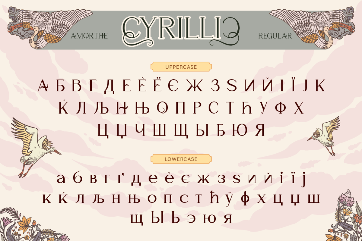Amorthe, a Serif Font by Burntilldead (Photo 10 of 12)