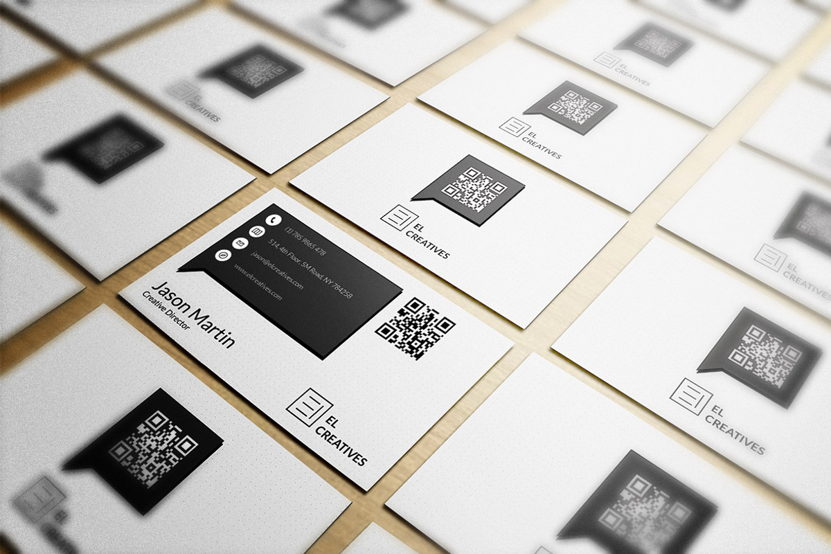 Creative Minimal Business Card, a Business Card Template by bouncy (Photo 2 of 5)