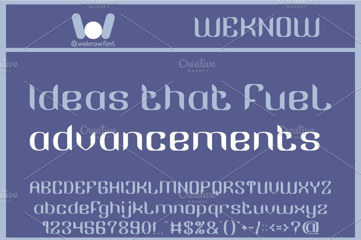 Engine of Progress font, a Font by weknow (Photo 5 of 8)