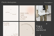 CANVA & PS / 160+ Aesthetic template, a Social Media Template by Simple có (Thumbnail 5 of 19)