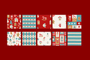 Merry Christmas Clipart, a Decorative Illustration by Barkova Nadya (Thumbnail 4 of 9)