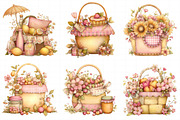 Summer Picnic Basket Clipart, an Illustration by Daily.Designs (Thumbnail 4 of 8)