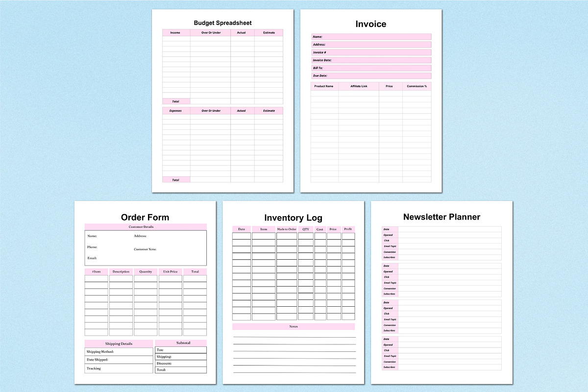 2026 Girl Boss Workbook For KDP, a Stationery Template by Shumaya (Photo 3 of 5)