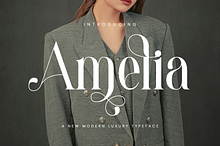 Amelia - Modern Serif Font