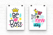36 Funny Color Cards with Quote, a Card Template by Velliniki (Thumbnail 6 of 7)
