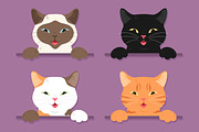 Cat Fur Colors Set, an Animal Illustration by PsychocheArt (Thumbnail 2 of 3)