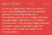 Asthetic Blur, a Serif Font by Craft Supply Co. (Thumbnail 2 of 8)