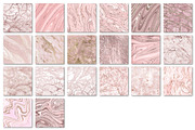 Rose Gold Marble Textures, a Texture Graphic by Artemisia_Art (Thumbnail 3 of 5)