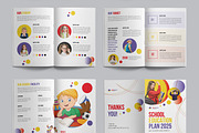 School Education Plan Brochure, a Brochure Template by ContestDesign (Thumbnail 4 of 4)