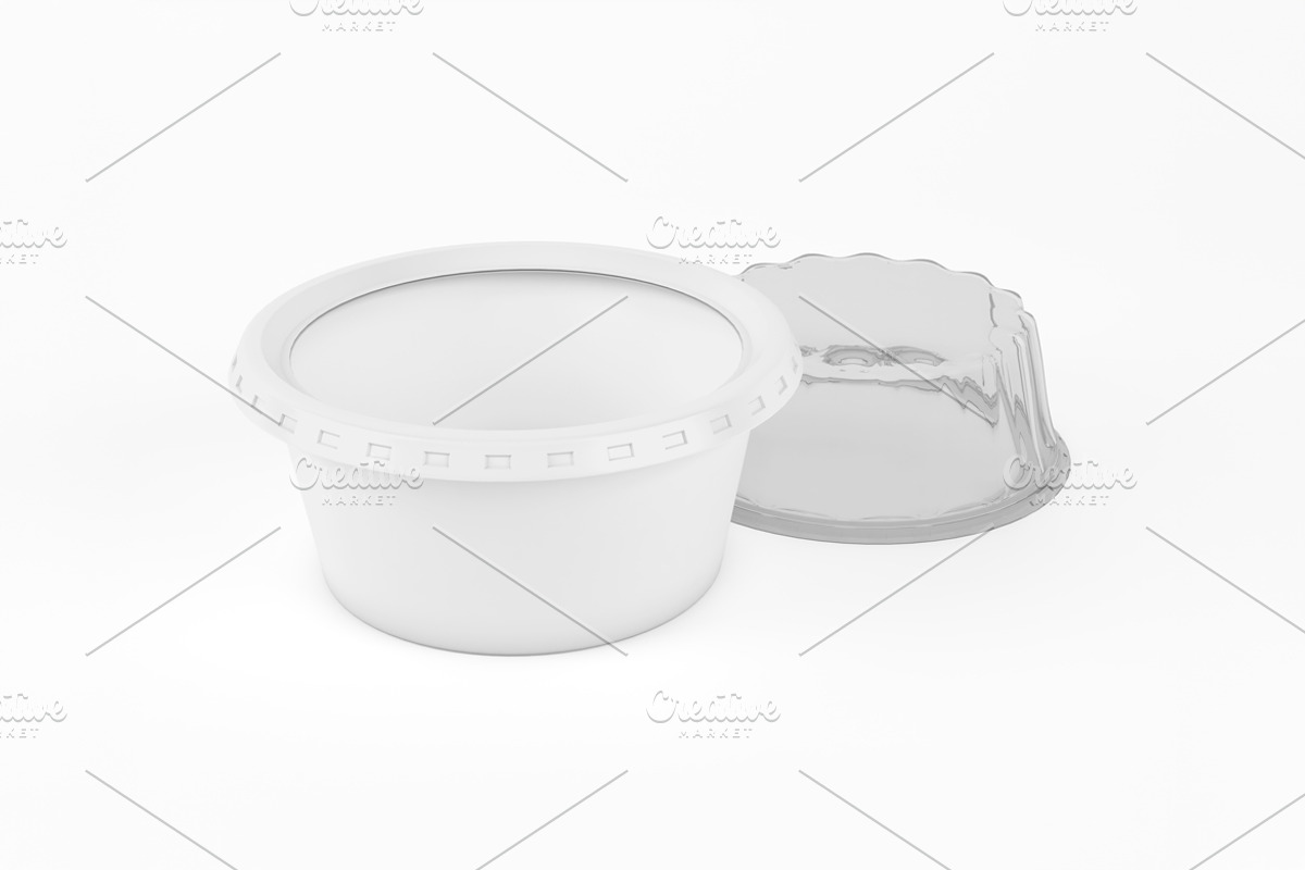 Ice Cream Cup Mockup, a Packaging Mockup by Qaleb Studio (Photo 3 of 3)