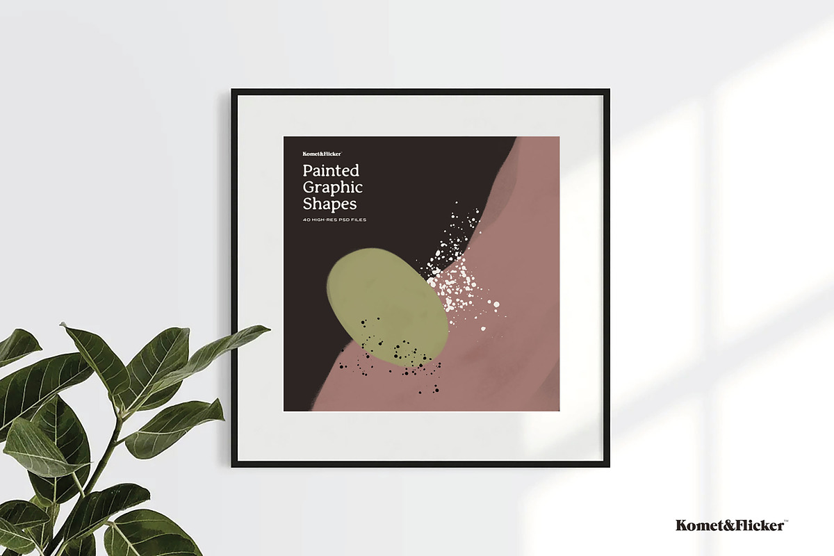 Painted Graphic Shapes for Photoshop, an Object Graphic by Komet & Flicker (Photo 12 of 14)