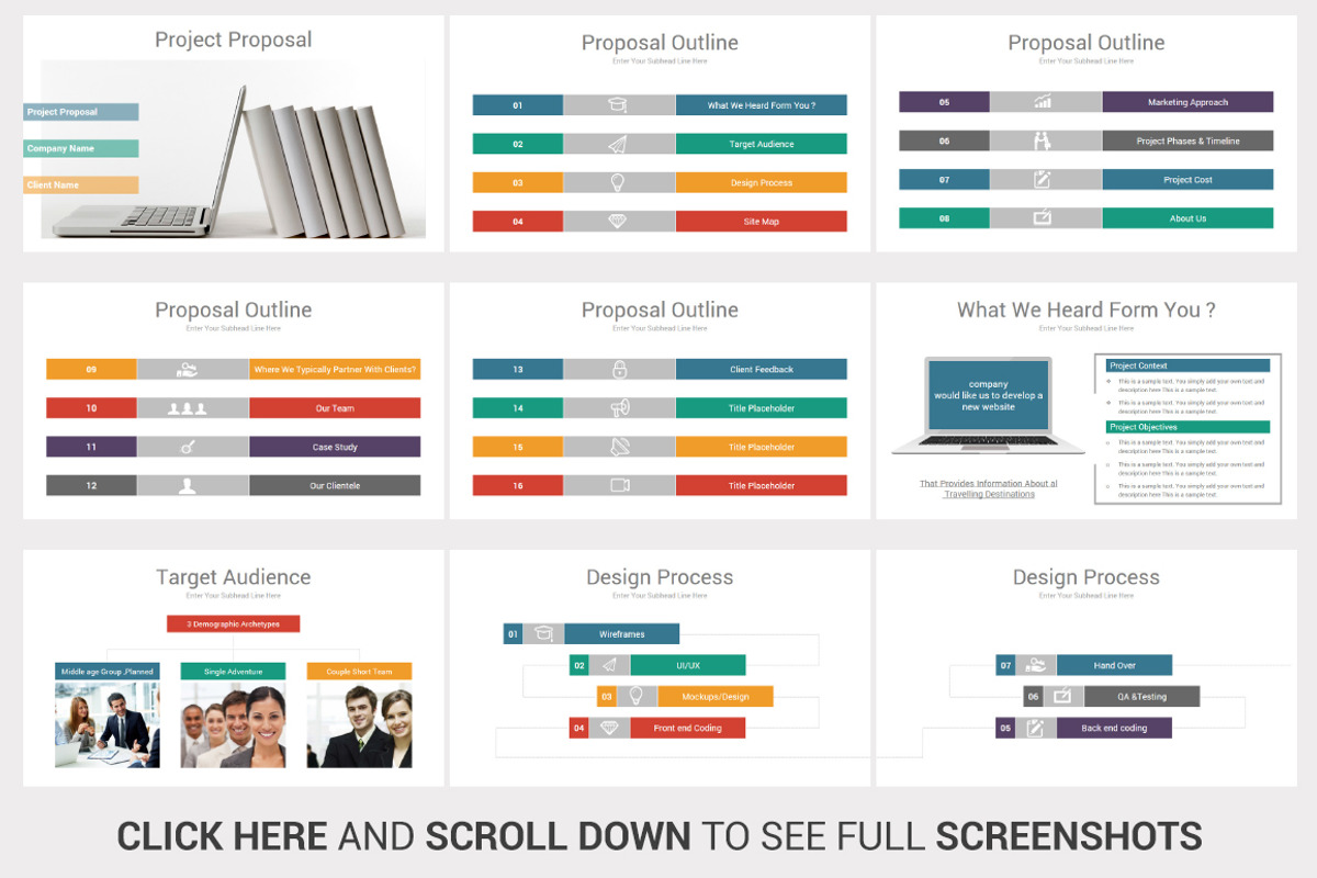 Project Proposal PowerPoint Design, a Presentation Template by OceanArt (Photo 5 of 14)