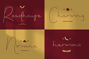 Gandhary Handwritten Font, a Script Font by infernostudio3 (Thumbnail 6 of 11)