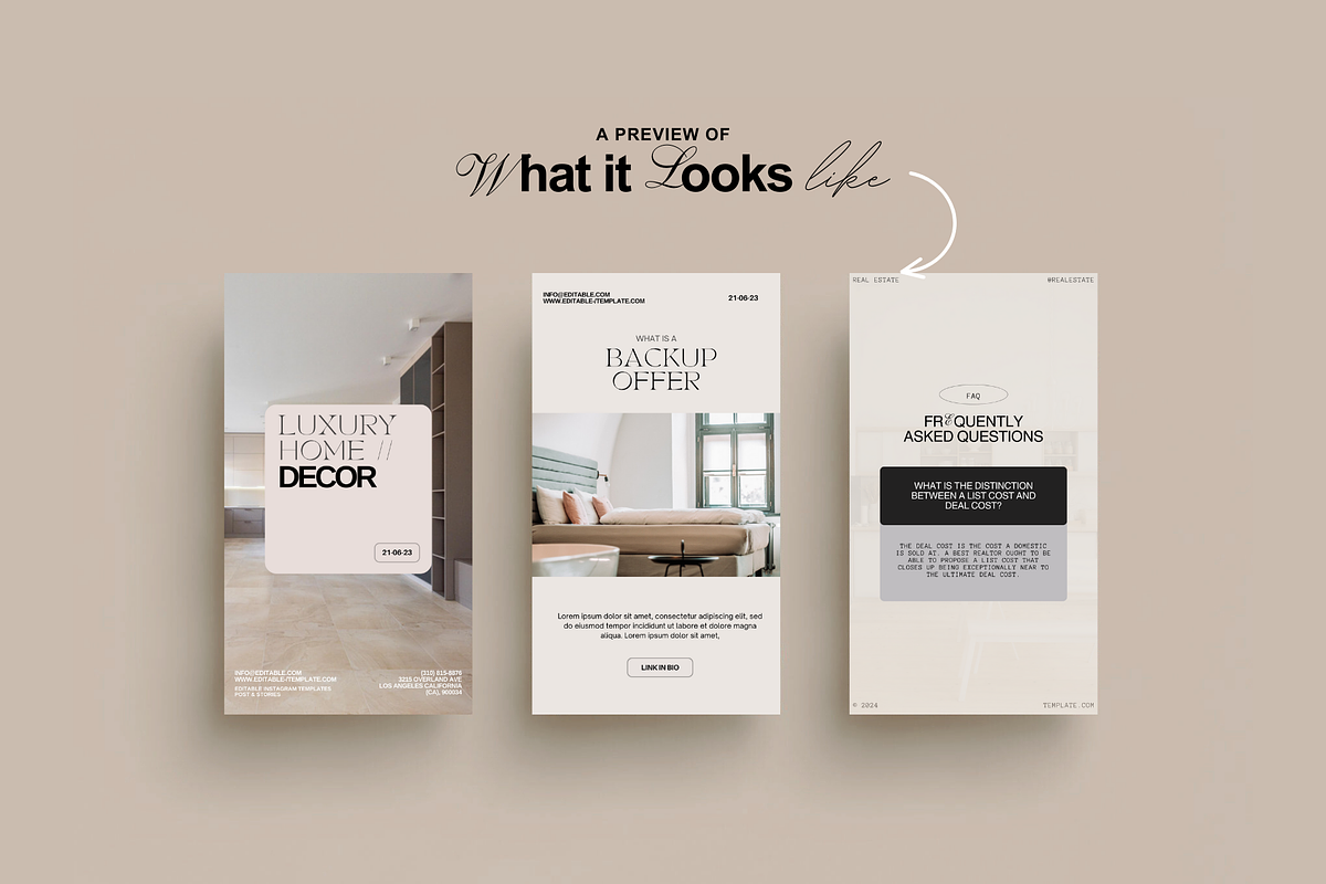 Real Estate Social Media Templates, a Social Media Template by Prapti Design (Photo 3 of 14)