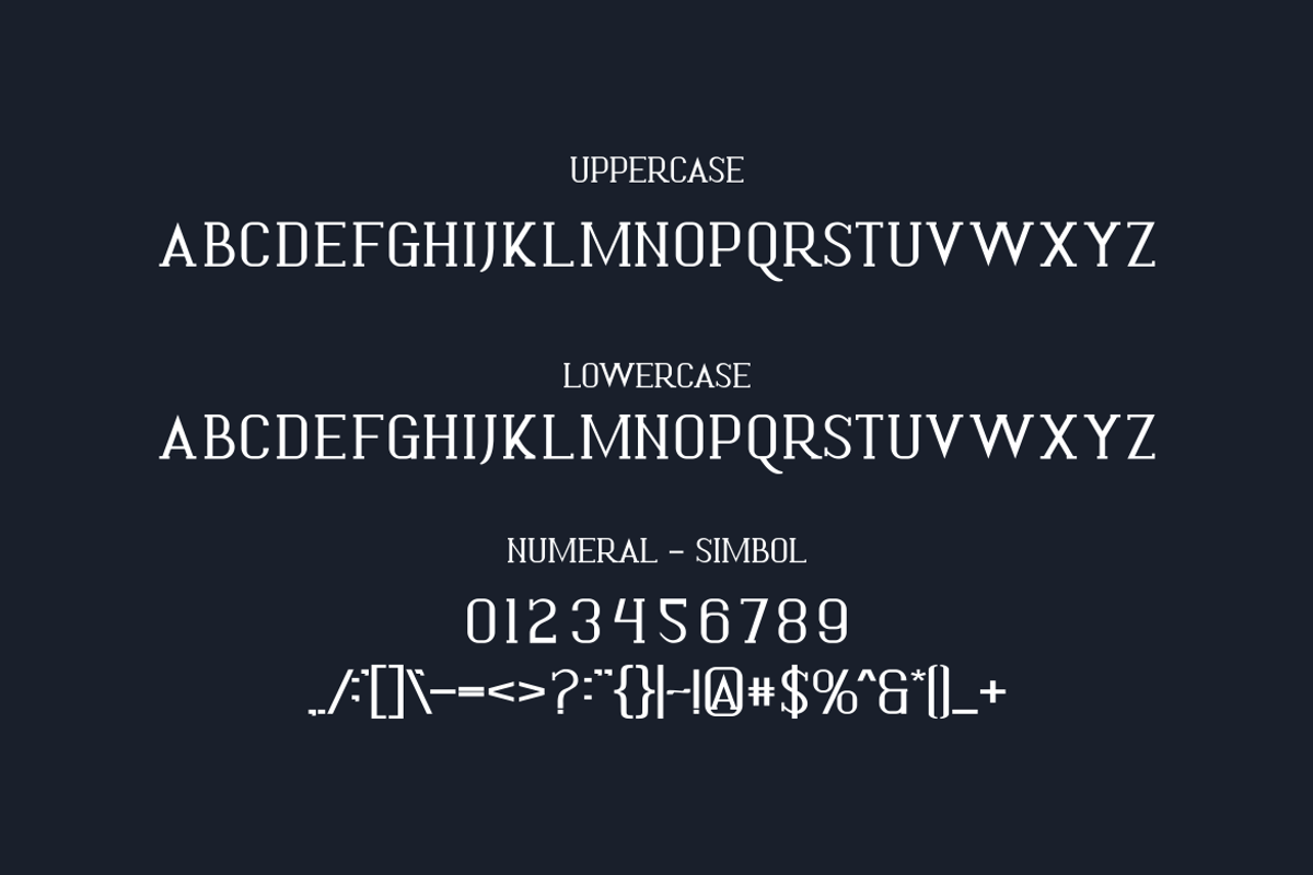 Qounsetra - Font, a Serif Font by artchiles_design (Photo 4 of 5)