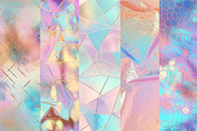 Holographic Foil Digital Papers, a Background Graphic by BonaDesigns (Thumbnail 2 of 4)