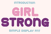 Girl Strong, a Script Font by InermediaSTUDIO (Thumbnail 1 of 8)