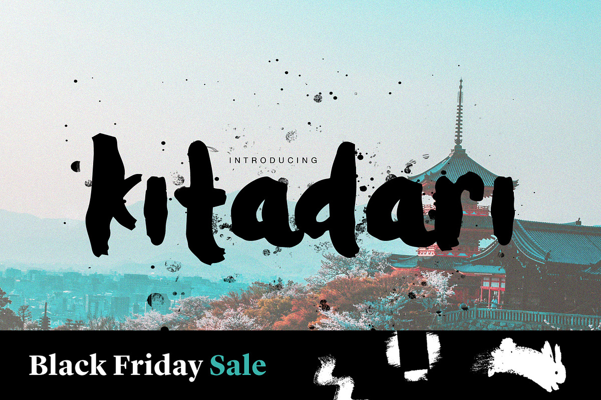 Kitadari Brush Font