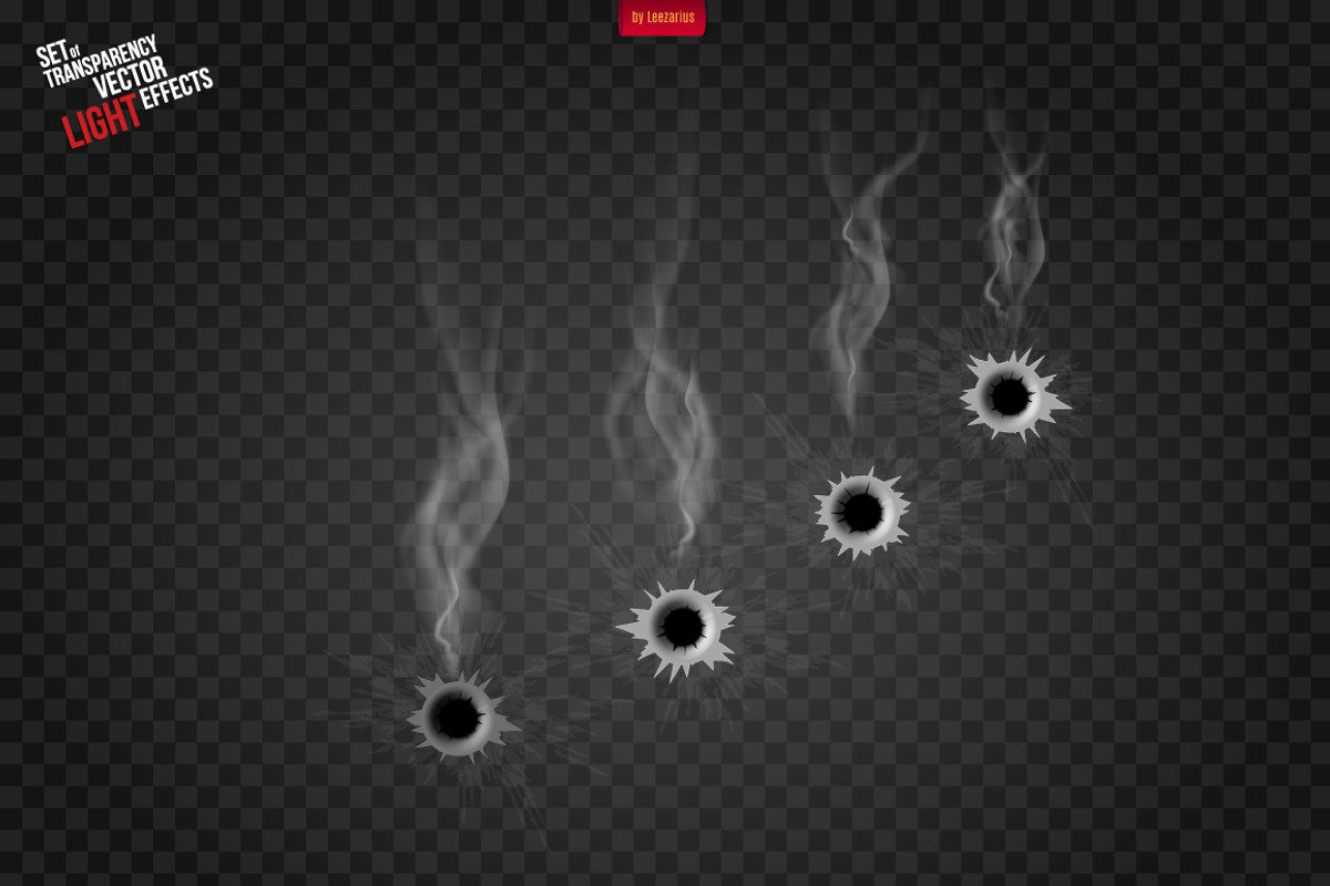 Set of transparency vector effects, an Object Graphic by leezarius (Photo 10 of 36)