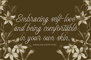 Madelins Script, a Script Font by Littlehand (Thumbnail 4 of 9)