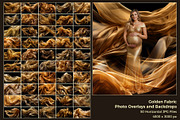 Golden Fabric Overlays, a Texture Graphic by HappyNews (Thumbnail 2 of 8)