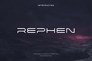 Rephen, a Font by garismantra (Thumbnail 1 of 3)
