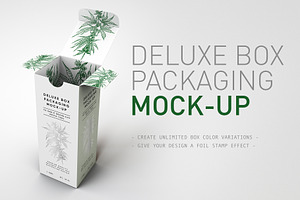 Cosmetics | Dropper Box Mock-Up