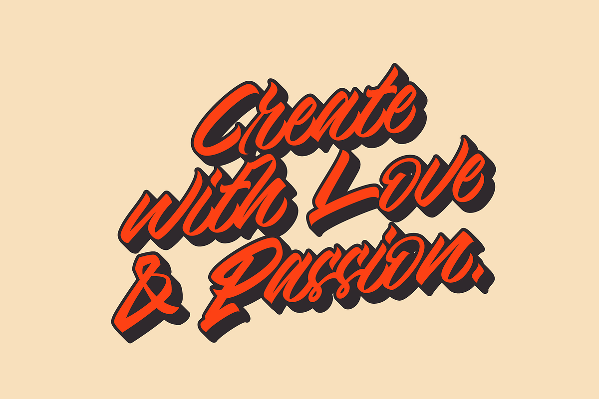 Axentav HSC, a Script Font by ilhamtaro (Photo 4 of 11)