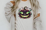 Spooky Pumpkin PNG,Halloween Pumpkin, an Illustration by designcity5 (Thumbnail 2 of 8)