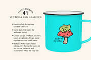 Magical Cottagecore Clipart Set, an Object Illustration by Lemonade Pixel (Thumbnail 2 of 8)